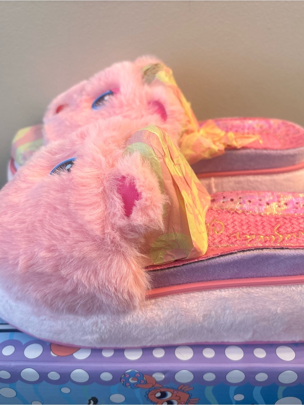 Irregular Choice Pink Furry Friend Sandals - new - Picture 2 of 4